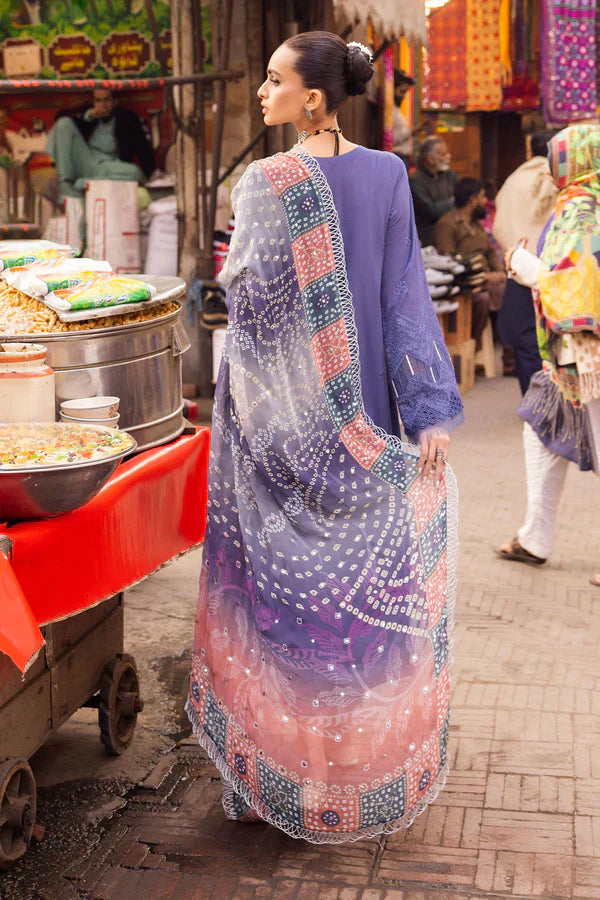 Nureh | Bazaar Lawn Chikankari 24 | NS-127 - House Of Anaya