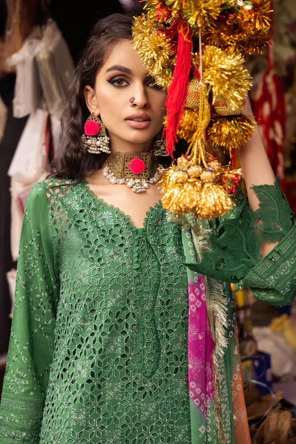 Nureh | Bazaar Lawn Chikankari 24 | NS-126 - House Of Anaya