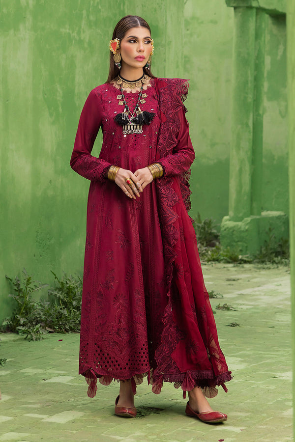 Nureh | Mela Luxury Lawn | NDS-107 - House Of Anaya