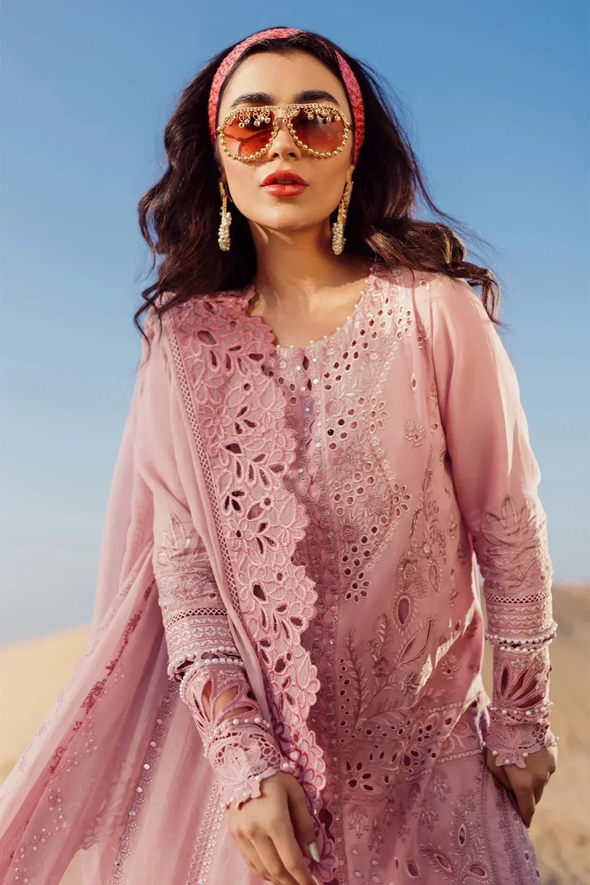 Nureh | Sehra Swiss Voil Lawn | CARNIVAL - NE-73 - House Of Anaya