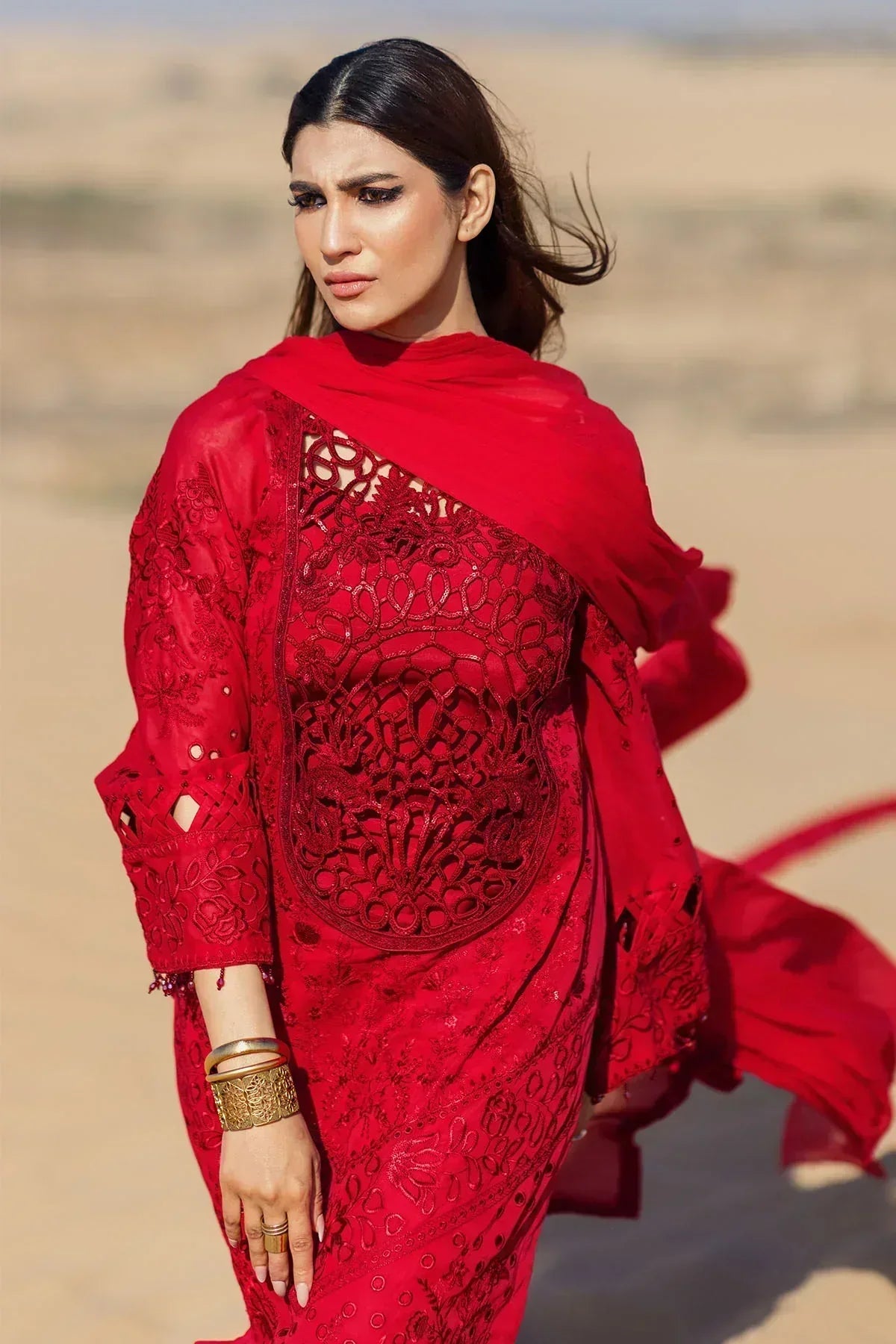 Nureh | Sehra Swiss Voil Lawn | AURORA - NE-79 - House Of Anaya