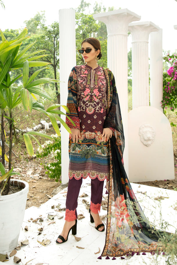 House of Nawab | Lawn Collection 24 | LAILA - House Of Anaya