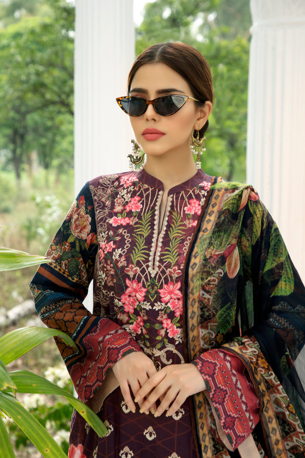 House of Nawab | Lawn Collection 24 | LAILA - House Of Anaya