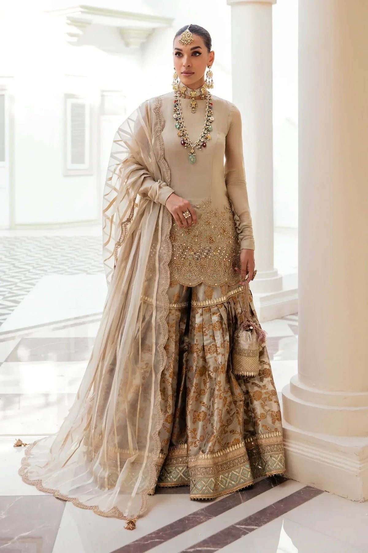 Musferah Saad | Symphony Wedding Formals | Majestic Opulence