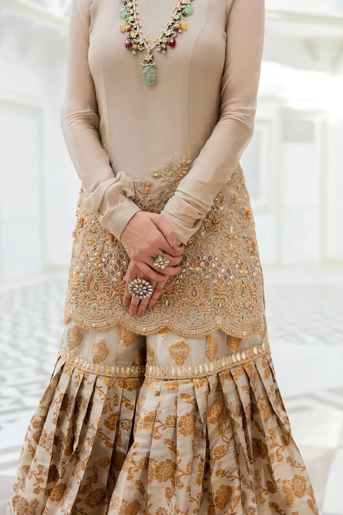 Musferah Saad | Symphony Wedding Formals | Majestic Opulence
