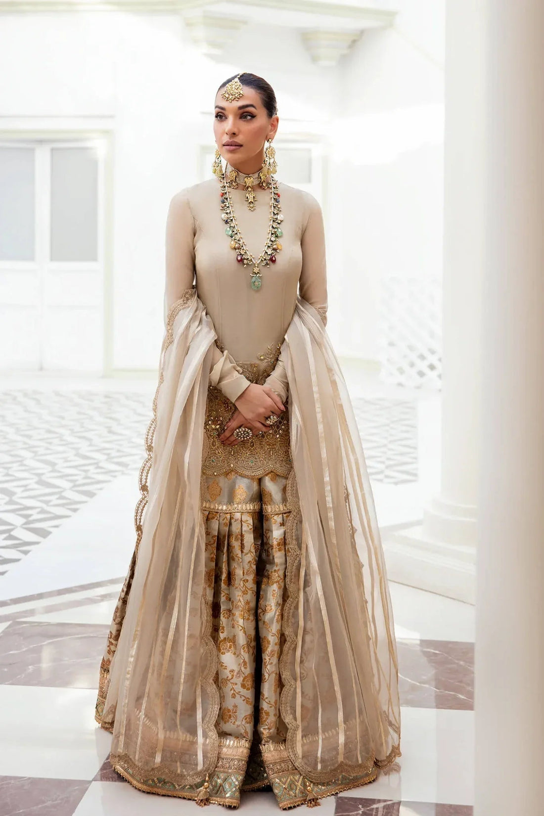Musferah Saad | Symphony Wedding Formals | Majestic Opulence