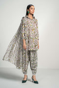 Maria B | Luxury Winter Pret 25 | PS-PF24-01-Beige