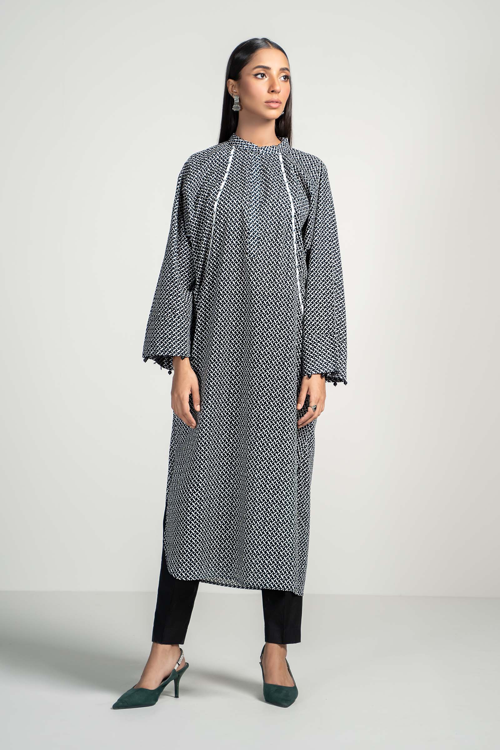 Maria B | Luxury Winter Pret 25 | PS-PF24-09-Black