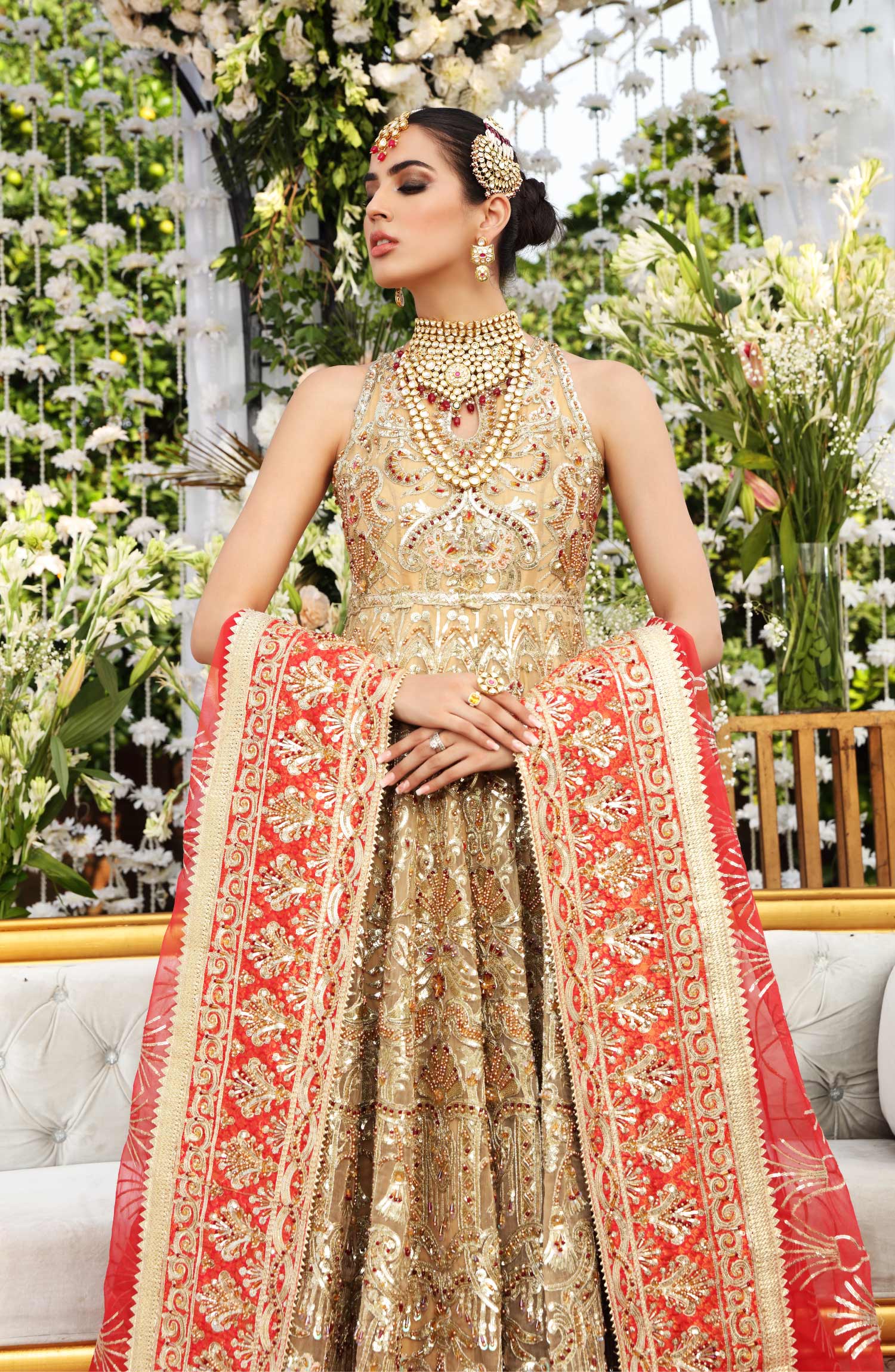 Maryum N Maria | Signature Maxi 24 | Bridal Maxi - Passion Fling (MBM-0013)