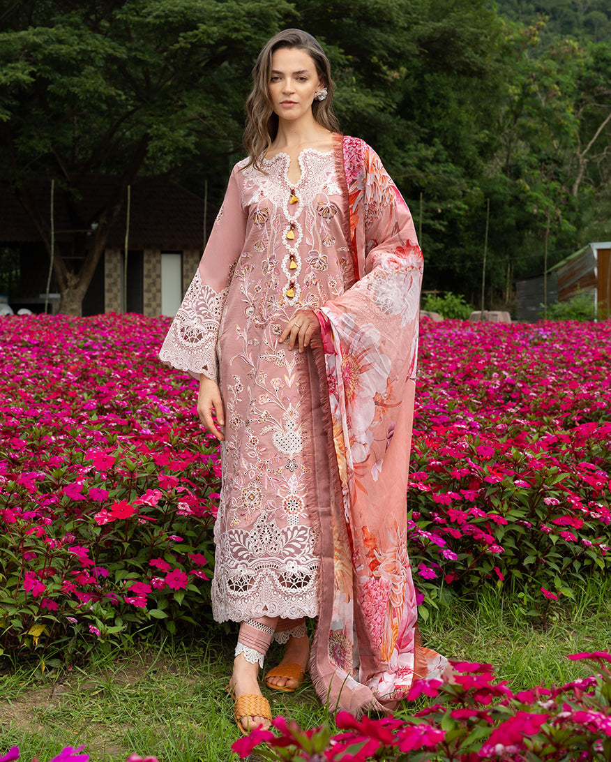 Mushq | Hemline the Secret Garden | Peach Blossom