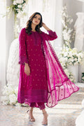 Azure | Ensembles Embroidered Formals | Petunia Plum - House of Zarish