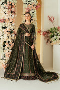Alizeh | Luxury Raw Silk | AF-RS-03-PINE - House Of Anaya