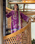 Mushq | Hemline Karandi | Plum Swirl