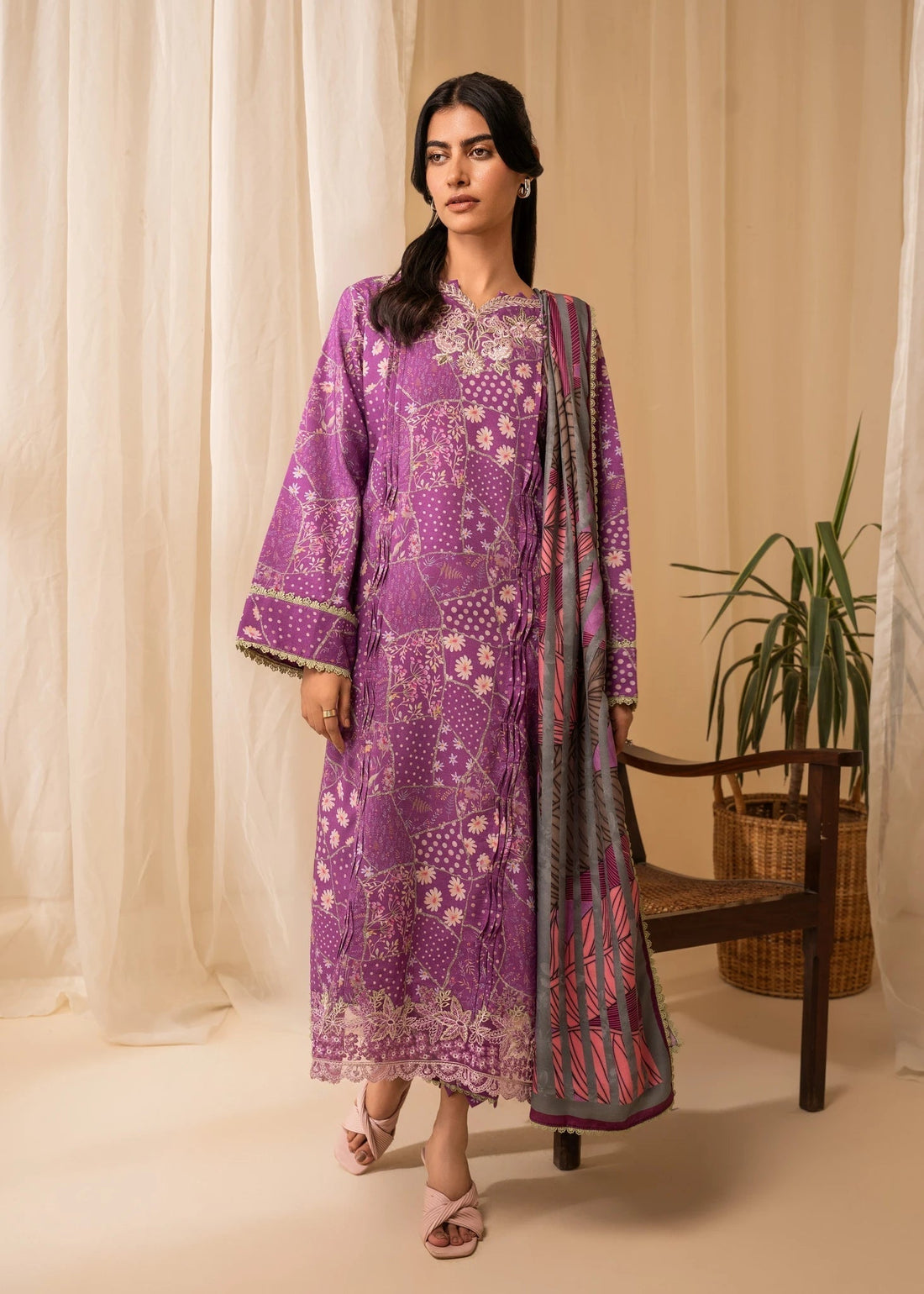 Nureh | Shades of Winter | SABRINA (AZ-02) - House Of Anaya