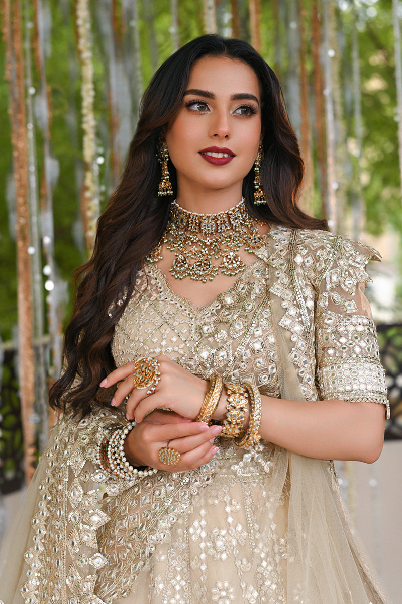 Qalamkar | Singhar Wedding Collection | RF-06 ROOP - House Of Anaya