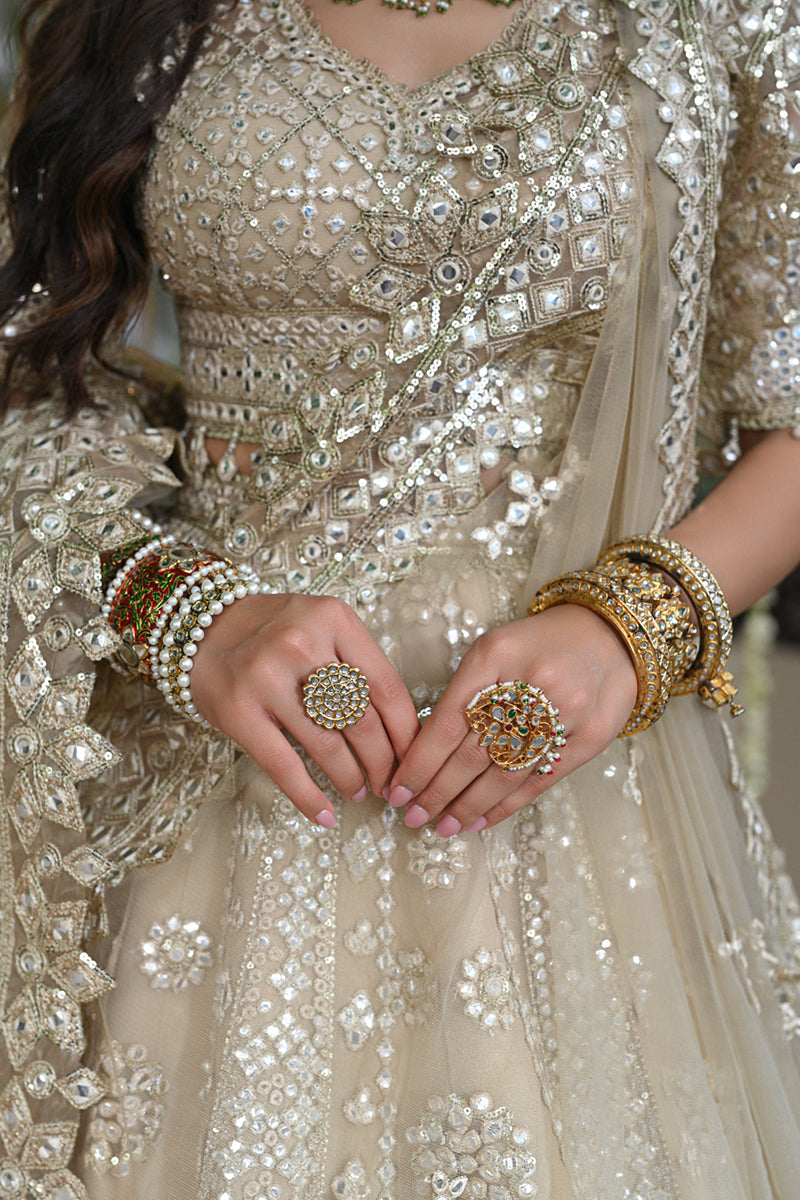 Qalamkar | Singhar Wedding Collection | RF-06 ROOP - House Of Anaya