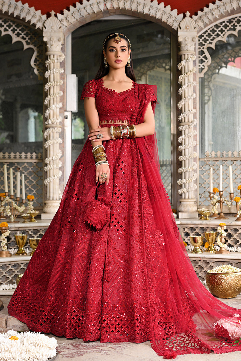 Qalamkar | Singhar Wedding Collection | RF-01 MUSKAAN - House Of Anaya