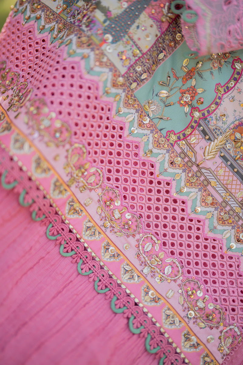 Qalamkar | Luxe Silk |   UA-07 TESSA - House Of Anaya