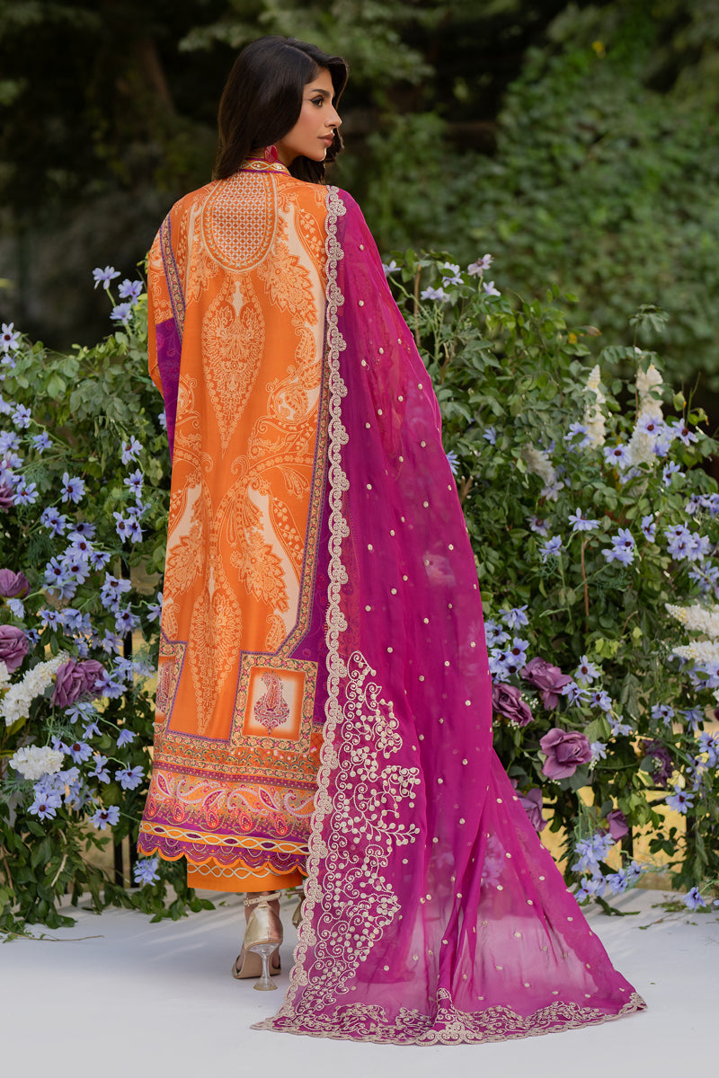 Qalamkar | Luxe Silk |  UA-03 ALMA - House Of Anaya