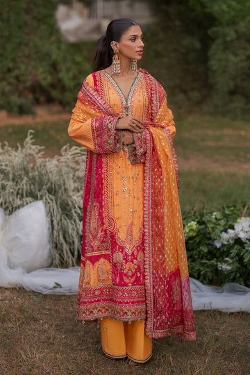Qalamkar | Luxe Silk |  UA-05 FIORE - House Of Anaya