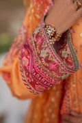 Qalamkar | Luxe Silk |  UA-05 FIORE - House Of Anaya