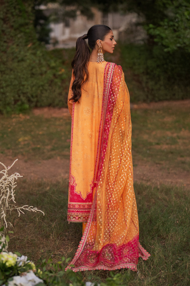 Qalamkar | Luxe Silk |  UA-05 FIORE - House Of Anaya