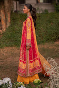 Qalamkar | Luxe Silk |  UA-05 FIORE - House Of Anaya