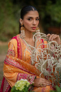 Qalamkar | Luxe Silk |  UA-05 FIORE - House Of Anaya