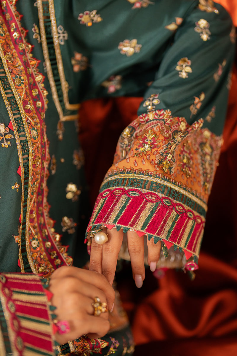 Qalamkar | Luxe Silk |  UA-02 NINA - House Of Anaya