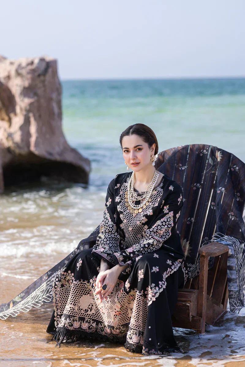 Qalamkar | Sahil Kinare Luxury Lawn | FP-14 RIMA - House Of Anaya