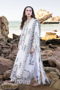 Qalamkar | Sahil Kinare Luxury Lawn | FP-02 FIZA - House Of Anaya