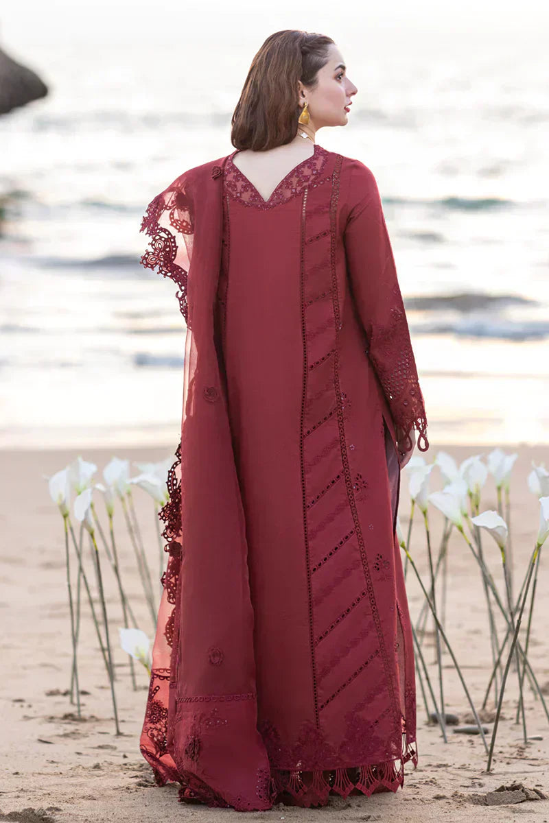 Qalamkar | Sahil Kinare Luxury Lawn | FP-07 AISHA - House Of Anaya