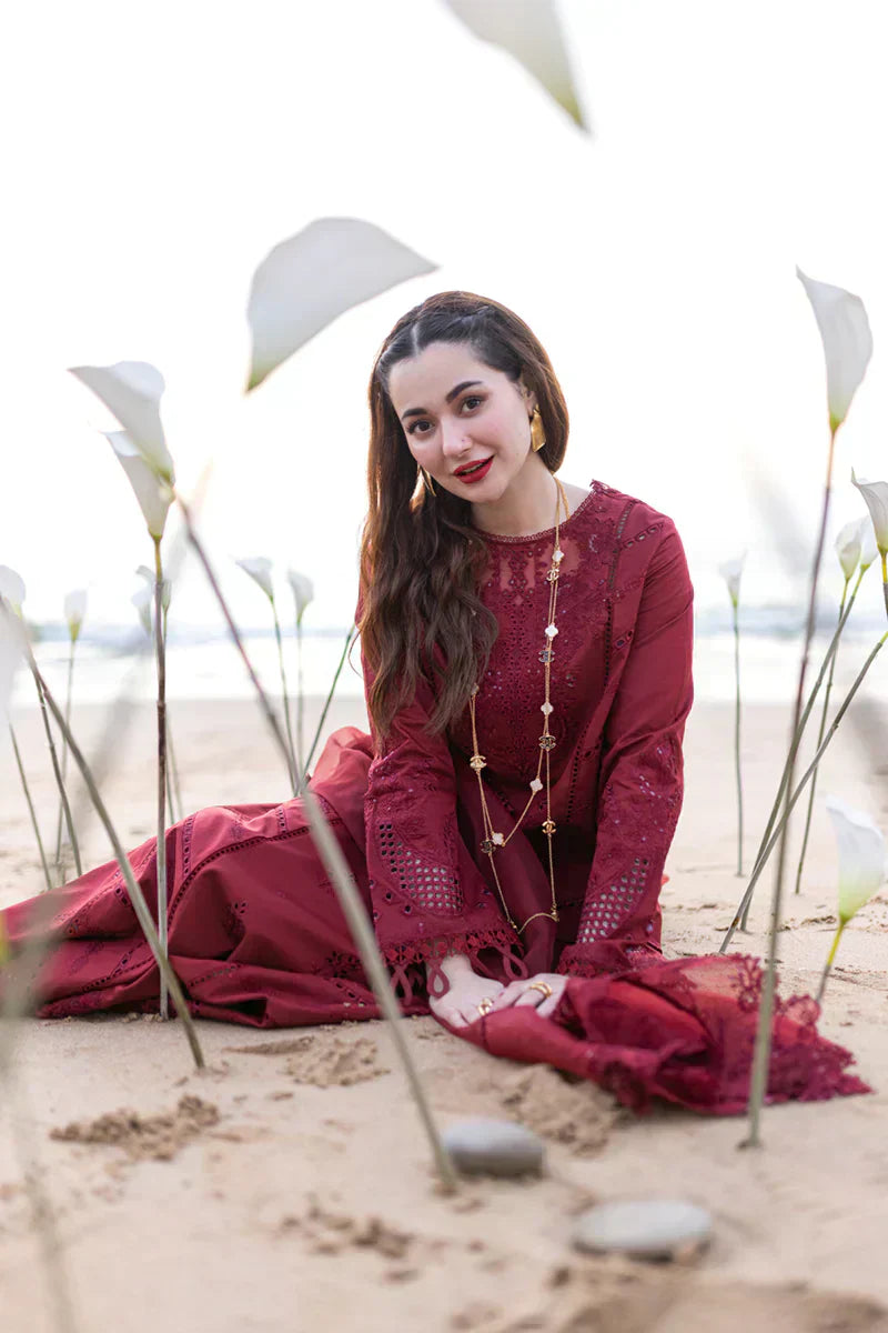 Qalamkar | Sahil Kinare Luxury Lawn | FP-07 AISHA - House Of Anaya
