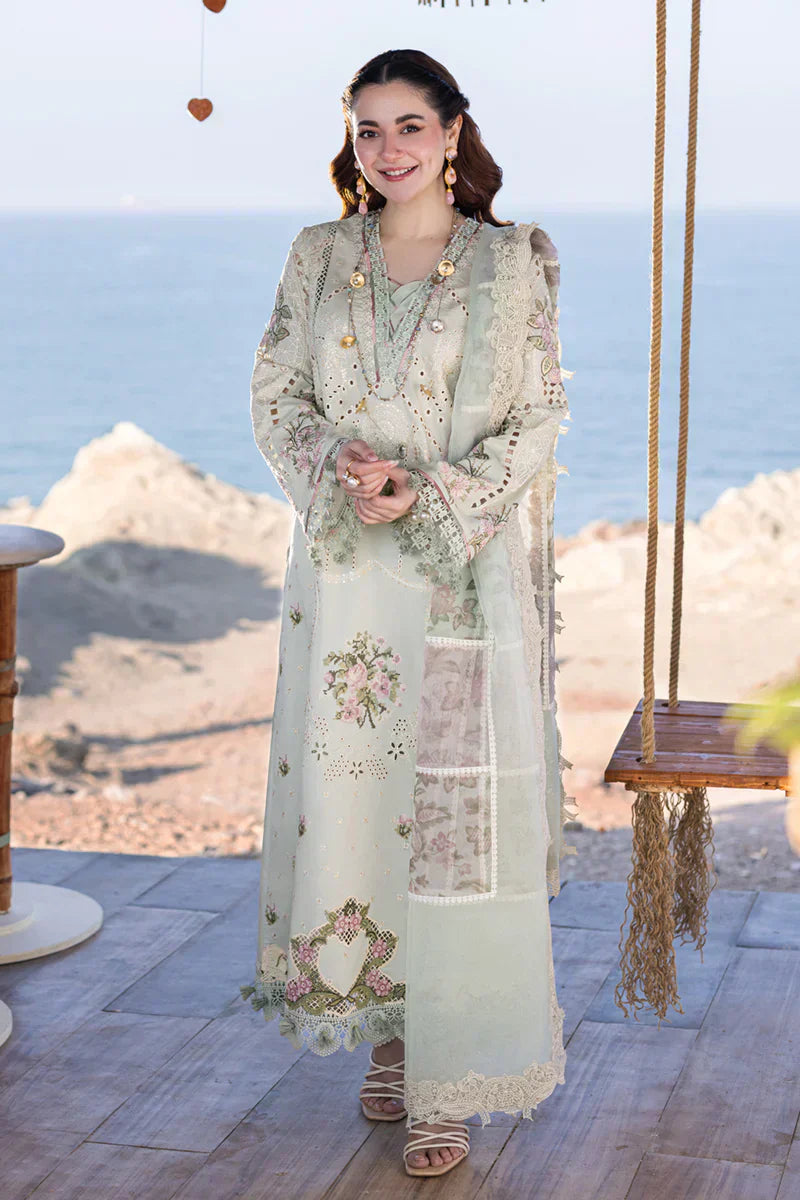 Qalamkar | Sahil Kinare Luxury Lawn | FP-15 RANIA - House Of Anaya