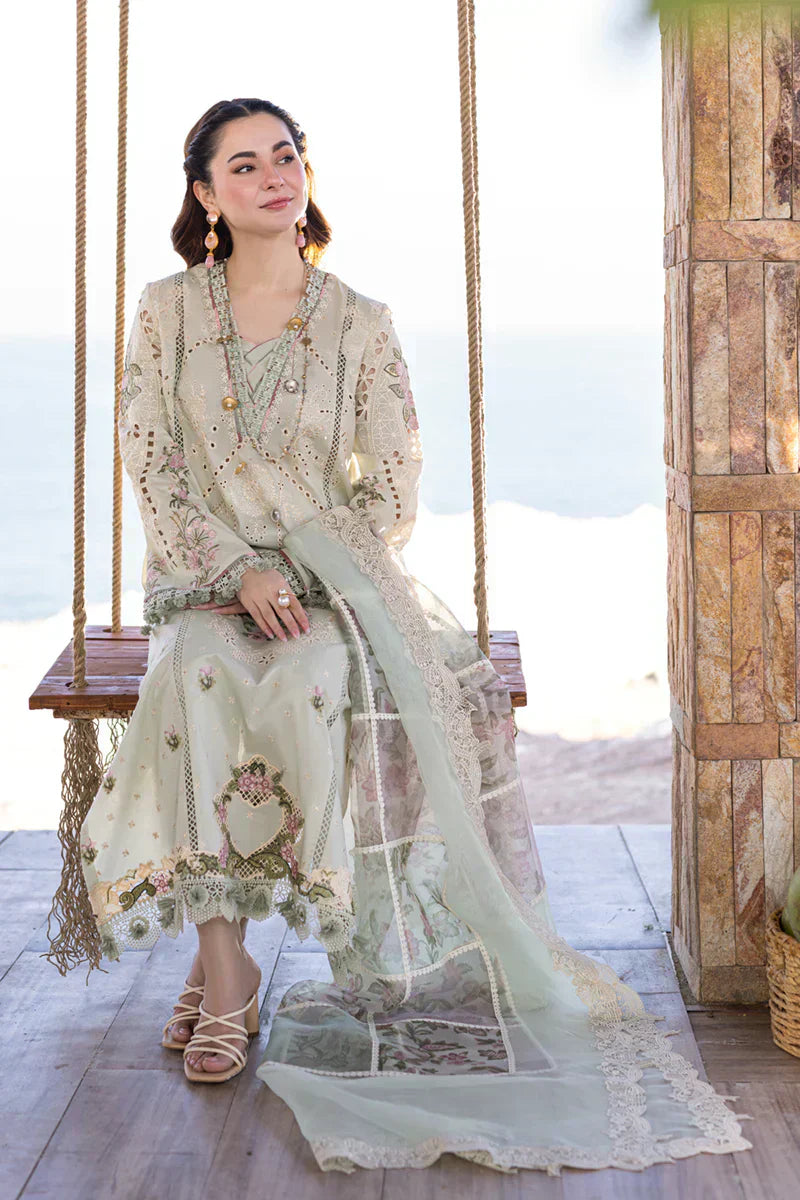Qalamkar | Sahil Kinare Luxury Lawn | FP-15 RANIA - House Of Anaya