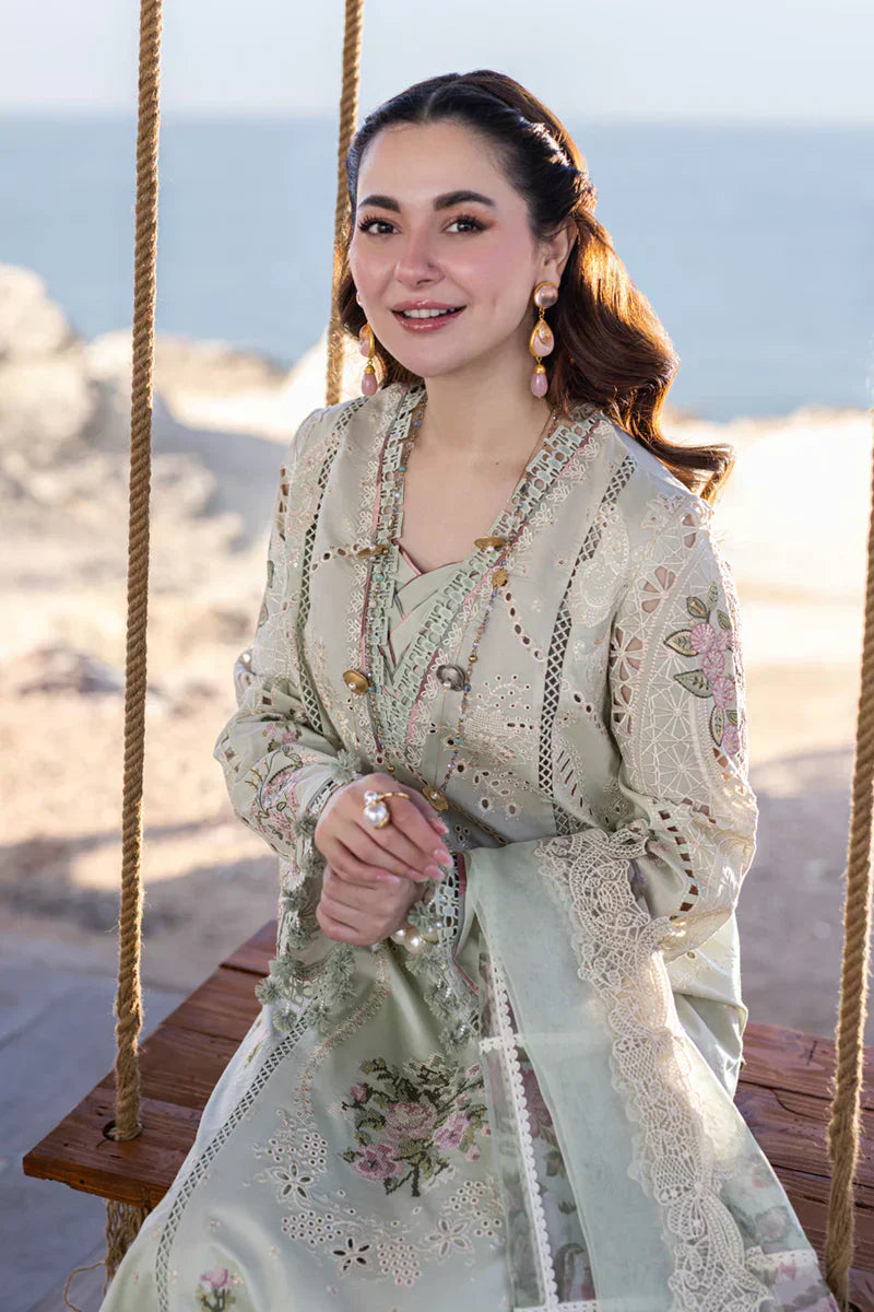 Qalamkar | Sahil Kinare Luxury Lawn | FP-15 RANIA - House Of Anaya