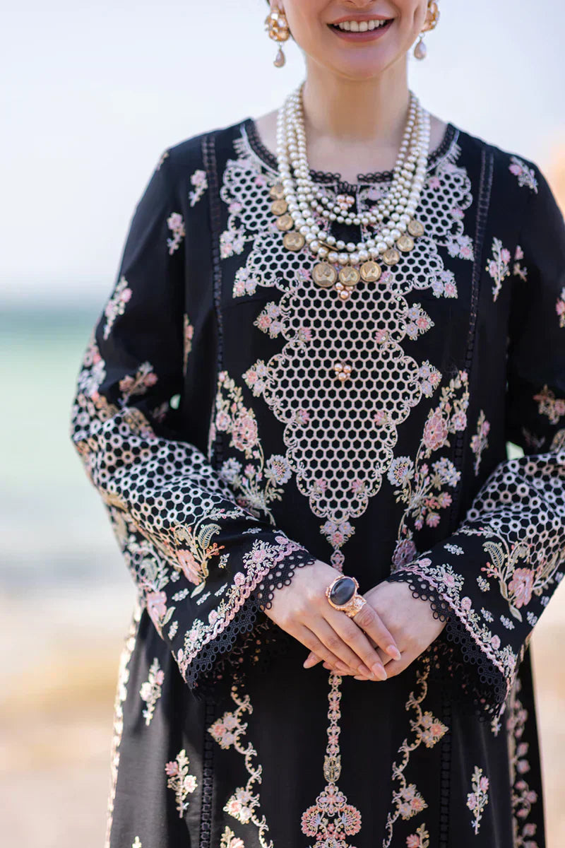 Qalamkar | Sahil Kinare Luxury Lawn | FP-14 RIMA - House Of Anaya