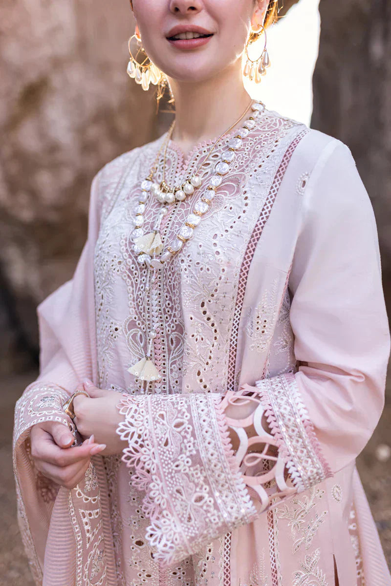 Qalamkar | Sahil Kinare Luxury Lawn | FP-05 AALIYAH - House Of Anaya