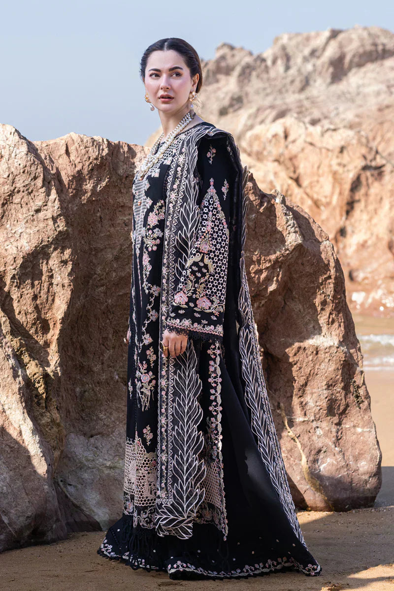 Qalamkar | Sahil Kinare Luxury Lawn | FP-14 RIMA - House Of Anaya