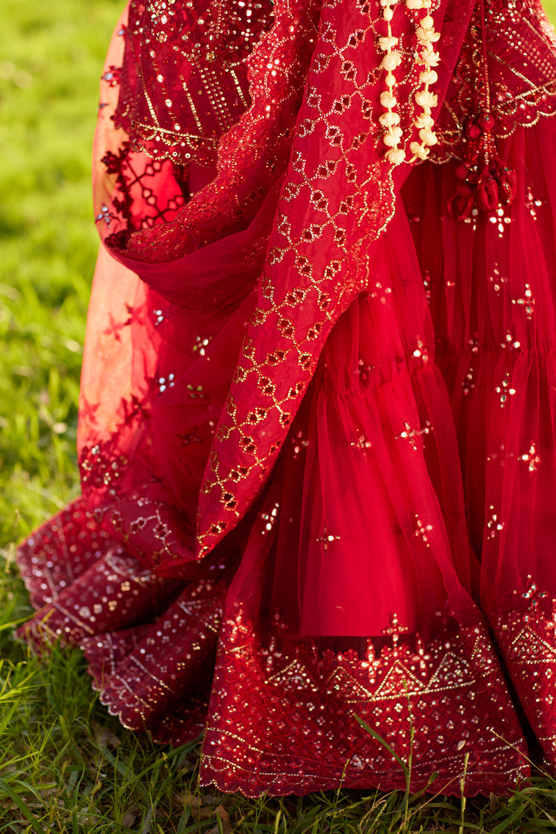 Qalamkar | Shadmani Luxury Formals |  Nurah SH-07 - House Of Anaya