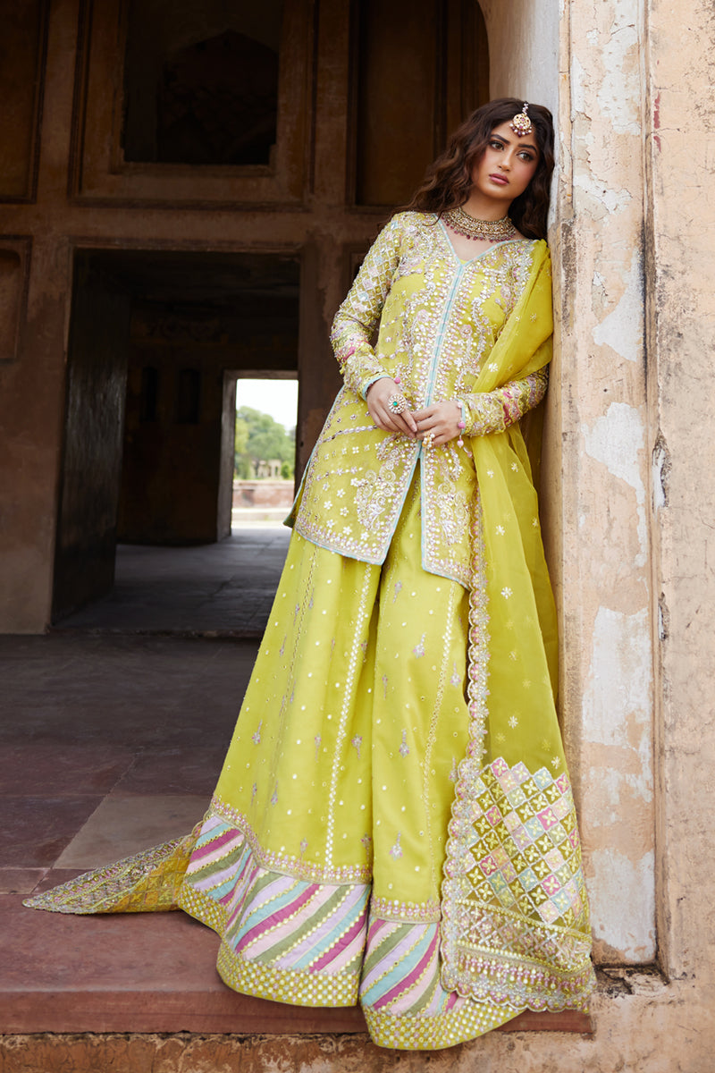 Qalamkar | Shadmani Luxury Formals |  Dania SH-05 - House Of Anaya