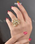 Cubic Ring-8272 - House Of Zarish