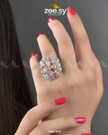 Cubic Ring-8272 - House Of Zarish