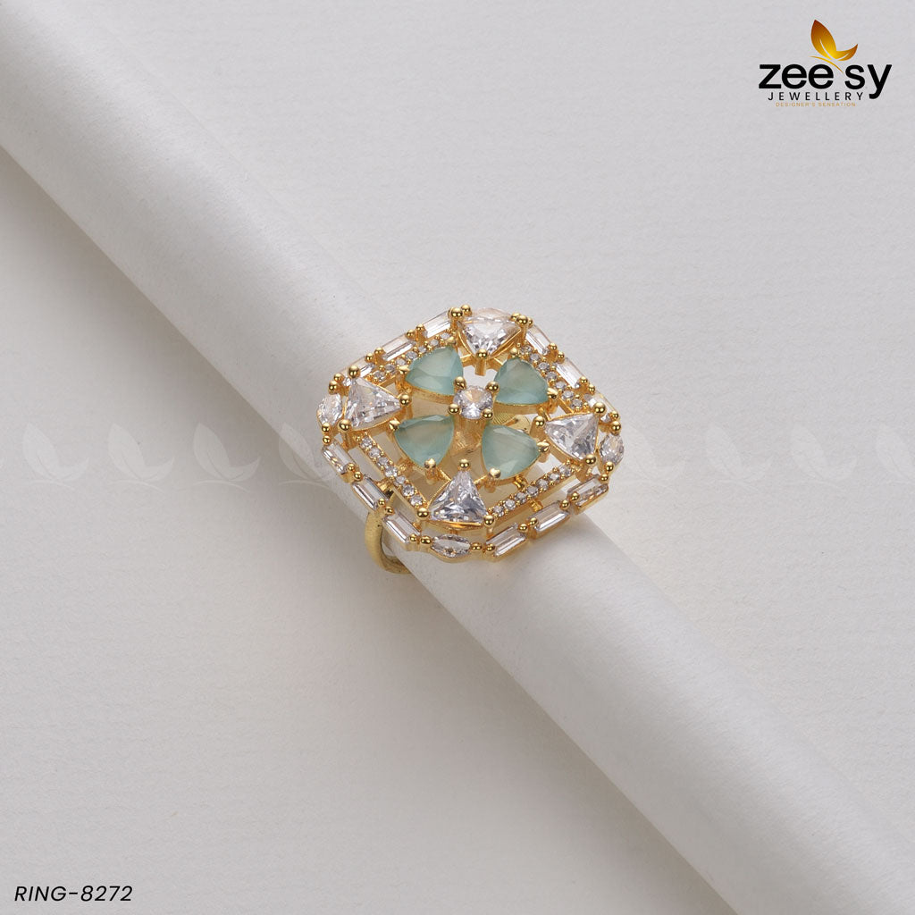 Cubic Ring-8272 - House Of Zarish
