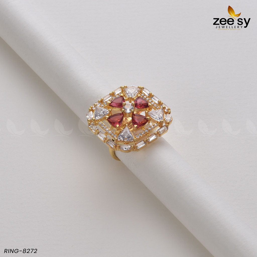Cubic Ring-8272 - House Of Zarish