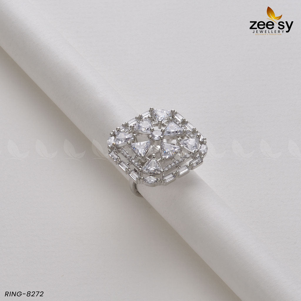 Cubic Ring-8272 - House Of Zarish