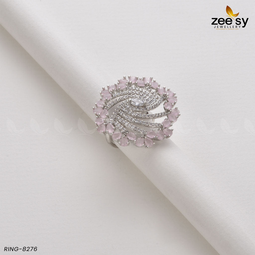 Rhinestone Ring-8276 - House Of Zarish