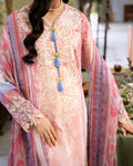 Roheenaz | Flora Printed Lawn | Amara - House of Zarish