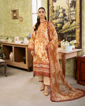 Roheenaz | Flora Printed Lawn | Harmonia - House of Zarish