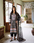 Roheenaz | Flora Printed Lawn | Veridian - House of Zarish